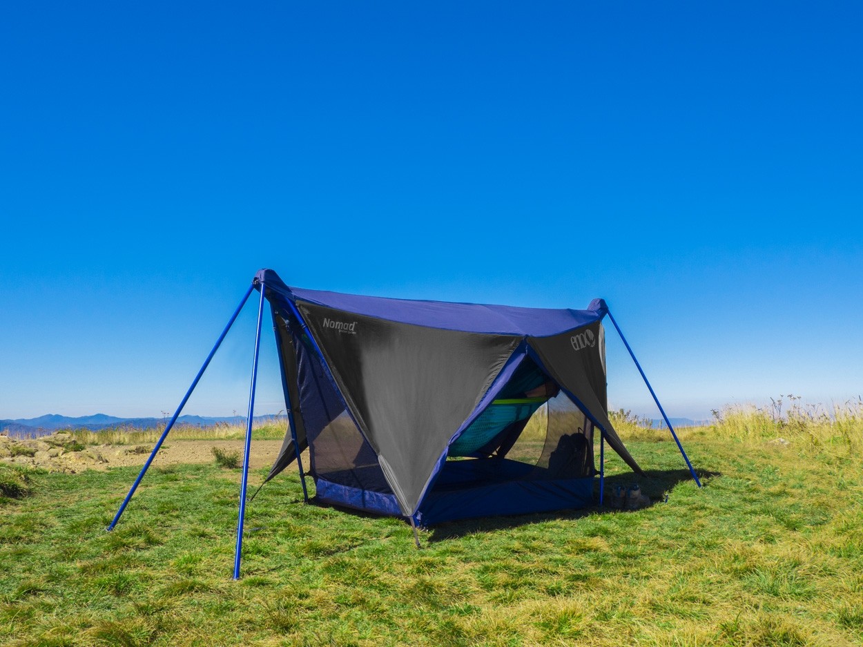 NOMAD Stand + Shelter System - Camping Without Borders